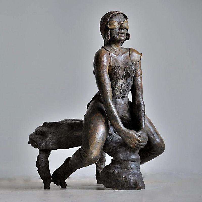 La Chevauchée Fantastique, sculpture de Nicole Brousse